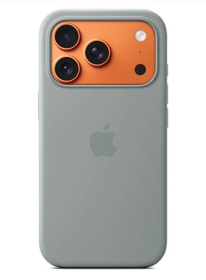 Mida Silicone case for iPhone 17 Pro - 6.3 inch, full body protection with a soft, silky feel, anti-shock cover - Image 1